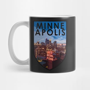 Minneapolis Skyline Night Mug